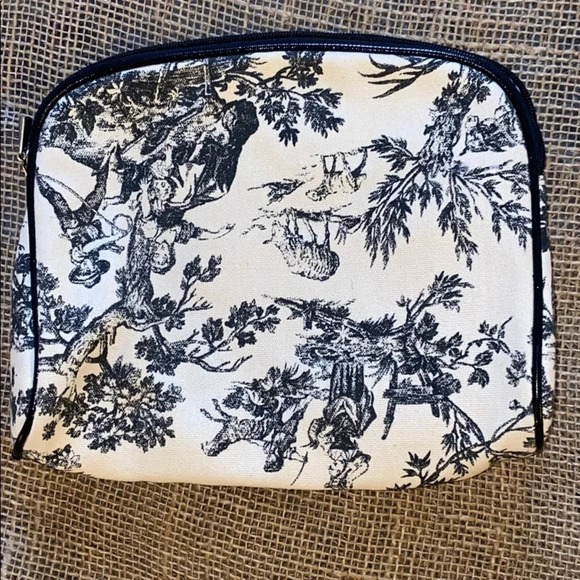 Americana tropical pattern  cosmetic Bag - Picture 3 of 9